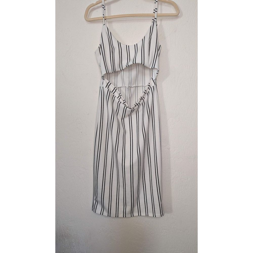 SALE ITEM Cut Out Striped Dress - Picture 6 of 10